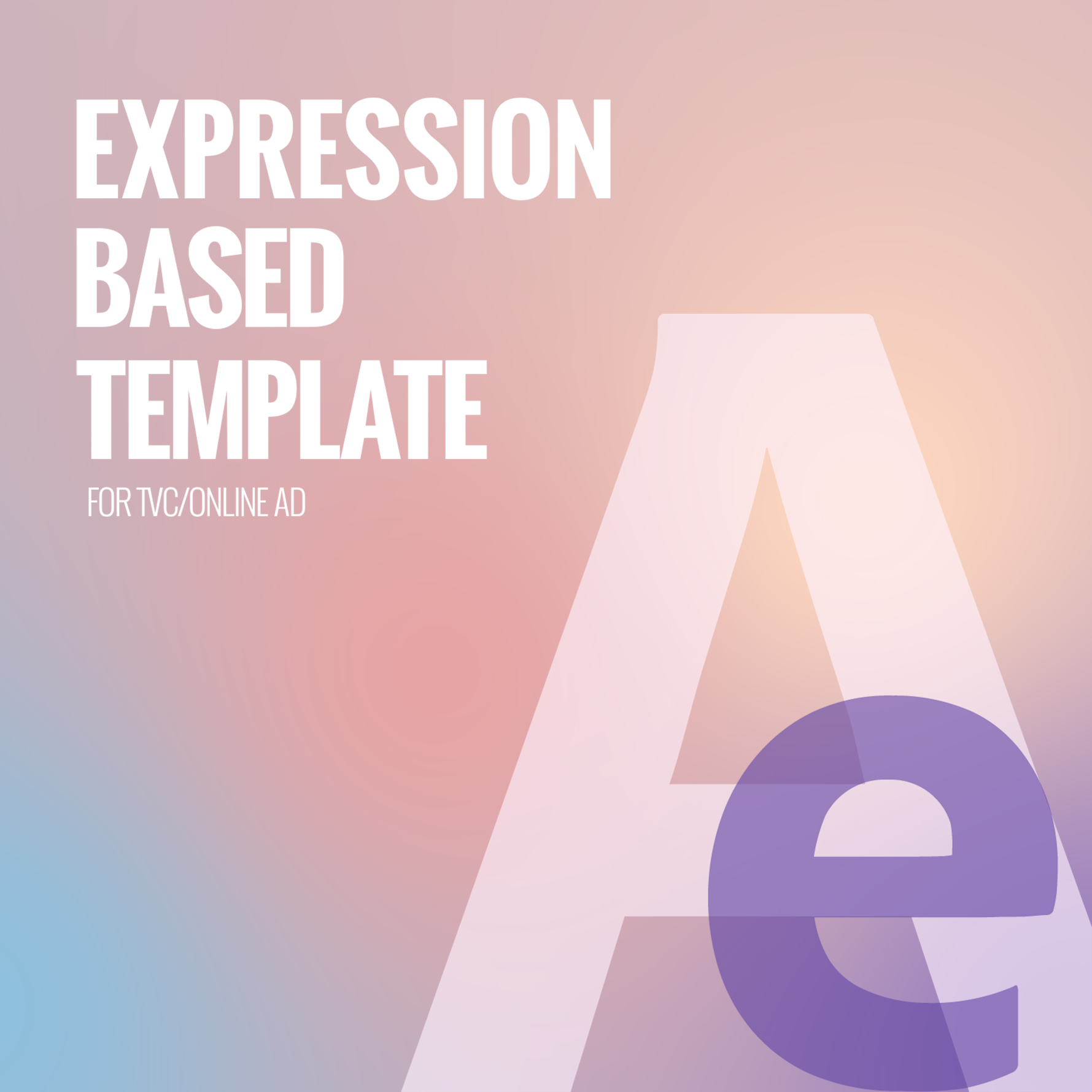 AE expression-based template